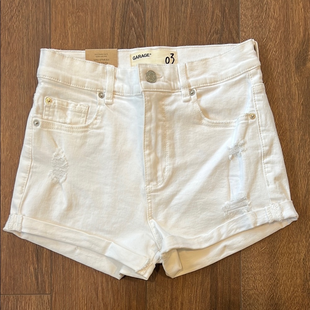 Garage jean shorts NWT